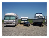 Parking for RV, Motorhome, Travel Trailers, Boats, Vehicles and more.