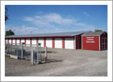 Entrance to Densley's Mini Storage.